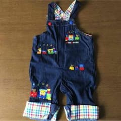 ミキハウス オーバーオール 90のサムネイル