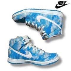 NIKE DUNK HIGH PRO SB CLOUDS 青空 雲柄 27cm - メルカリ