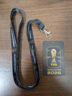 ※値下げしました FIFA 2026 ネックストラップ IDカードのサムネイル