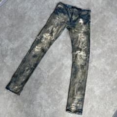 fagassent （ファガッセン）ダメージ デニムパンツ - メルカリ