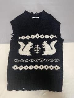 Acne Studios リス ダメージニットベスト L - メルカリ