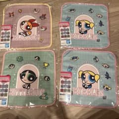 パワーパフガールズ 1番くじ　タオル　ハンカチのサムネイル