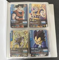 傷あり特価、ファイル付、ドラゴンボールデータカードダス z1