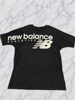 New Balance ニューバランス Tシャツ 黒 ビッグロゴ Mのサムネイル