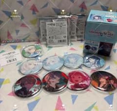 プロセカ グリッター缶バッジ 46A カラパレ購入特典 日野森志歩 付き