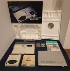 NEC PC Engine CD-ROM2 SYSTEM 本体　箱説明書のサムネイル