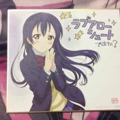 ウッチー様専用ラブライブ園田海未色紙のサムネイル