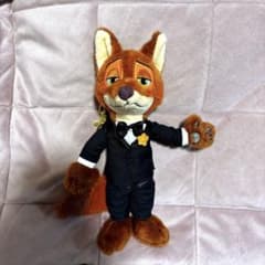 最終価格/ストア完売】ズートピア2 ニック タキシード ぬいぐるみ