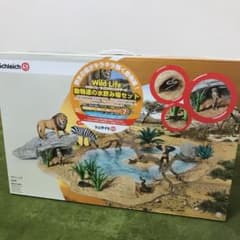 シュライヒ 動物達の水飲み場セット 新品のサムネイル