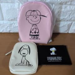 スヌーピー PEANUTS ポーチ 3点セットのサムネイル