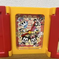 ミッキー　&フレンド　三面仕様　目覚まし時計　ミラー　写真入れ　ディズニーのサムネイル