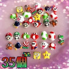 マリオ ネイルパーツ 35個☆ - メルカリ