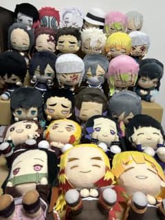 鬼滅の刃　でっかいぽふっとぬいぐるみ　29種類セット