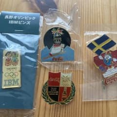 長野オリンピック 1998 ピンバッジ 3種セット - メルカリ