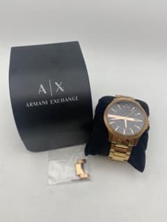 ARMANI EXCHANGE 腕時計 ゴールドカラー✨稼働品✨ - メルカリ