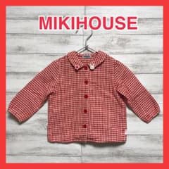 ✳︎美品✳︎ミキハウス　ブラウス シャツ 80のサムネイル