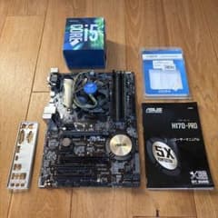 ASUS H170 PRO マザーボード 本体（CPU・メモリー付き） ASUS H170-PRO マザーボード・CPU・メモリセット - メルカリ