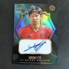 伊藤洋輝 Ito Hiroki Topps UEFA /49 Auto サイン - メルカリ