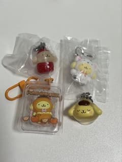 ポムポムプリン めじるしアクセ/いちご 肉まん ふわふわスノー くだもののサムネイル