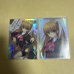 リトルバスターズ トレーディングカード トレカ カード 沙耶 サイン