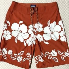 Patagonia 総柄ショートパンツ 30 S〜M相当 アロハ ハーフパンツのサムネイル