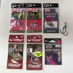 ジギング　釣り針セットのサムネイル