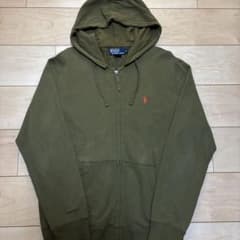 Polo by Ralph Lauren ラルフローレン　ジップパーカー　カーキのサムネイル
