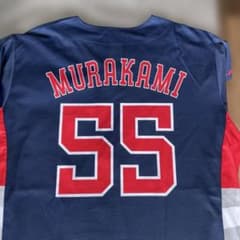 ヤクルトスワローズ 村上宗隆選手 2021クルーユニフォーム Lサイズ