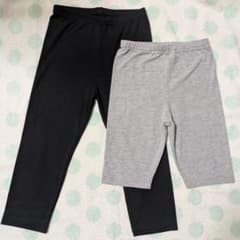 キッズ スパッツ 130サイズ/2枚セットのサムネイル