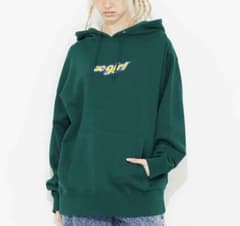 X-girl パーカー グリーンのサムネイル