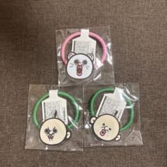 パンパンくんの日常フェイスヘアゴム　3個セット