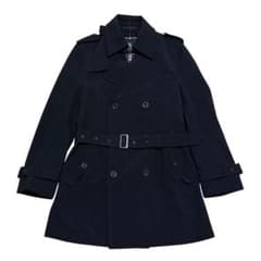 極美品】バーバリーブラックレーベル トレンチコート ノバチェック 黒