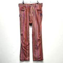 05SS JUNYA WATANABE MAN / 民族調マルチボーダーパンツ 05SS JUNYA WATANABE MAN / 民族調マルチボーダーパンツ - メルカリ