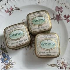 フランスアンティーク NYMPHEA パウダーボックス 3個セット - メルカリ