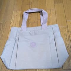 ダークピンク シンプル トートバッグのサムネイル