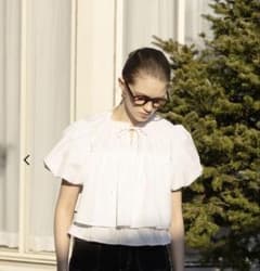 THE TOE Porto Puff Blouse ホワイト - メルカリ