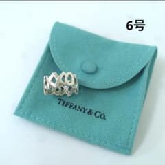 Tiffany パロマ・ピカソ ヴィンテージリング 6号 ラブ＆キスリング