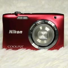美品】Nikon COOLPIX S2900 レッド スマホに転送 - メルカリ