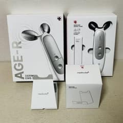 保証書付】メディキューブ AGE-R DERMA EMS SHOT美顔器 - メルカリ