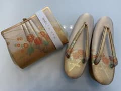 【未使用】草履　バッグセットのサムネイル