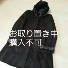 jinbeiさま専用　ユナイテッドアローズ　フェイクムートンコート　　Mのサムネイル