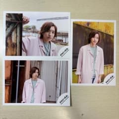 なにわ男子 道枝駿佑 公式写真 3枚セットのサムネイル