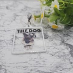 THE DOG ミニチュア アクリルキーホルダー シュナウザーのサムネイル