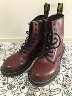 ドクターマーチン Dr.martens 8ホール UK6 チェリーレッドのサムネイル