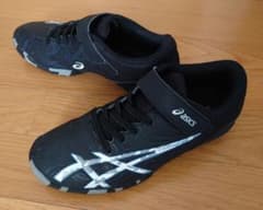 アシックス　レーザービーム　23.5cm　asics LAZERBEAM　黒