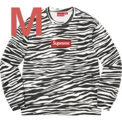 Supreme Box Logo Crewneck Zebra M 木村拓哉着用のサムネイル