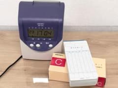 使用期間1年未満【セイコー】タイムレコーダーQR-340のサムネイル
