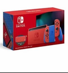 ゆたを様専用Nintendo Switch 本体 マリオレッド×ブルーのサムネイル
