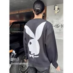 デラックス ×プレイボーイ PLAYBOY カーディガン メンズ L 山田蓮