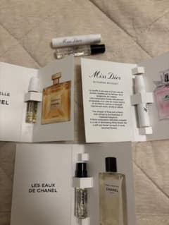香水ミニサイズ5点 CHANEL Dior Diptyque サンプル セット - メルカリ